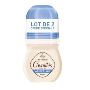 Rogé Cavaillès - Déodorant anti-transpirant absorb+48h lot de 2 - 2x50mL