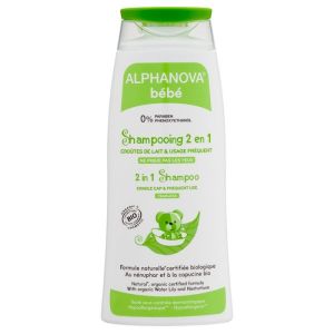 Alphanova Bébé - Shampooing 2 en 1 - 200 ml