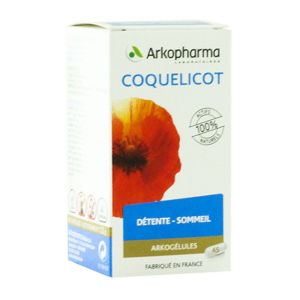 Arkopharma - Coquelicot Détente et sommeil - 45 gélules