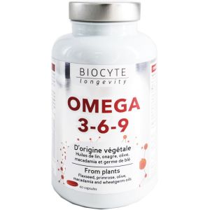 Biocyte - Oméga 3-6-9 60 capsules