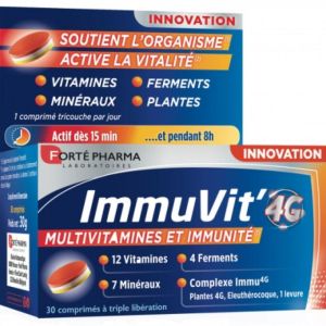 Forte pharma - Immuvit'4G  - 30 comprimés