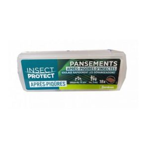 Insect protect - Pansements après-piqûres d'insectes - x18