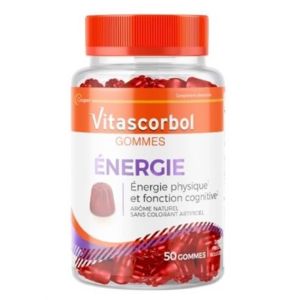 Cooper - Vitascorbol énergie - 50 gommes