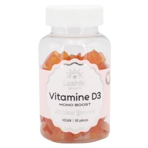 Lashilé beauty - Vitamine D3 mono boost - 60 gummies