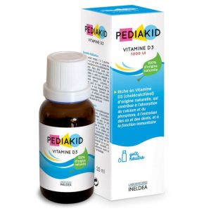 Pediakid - Vitamine D3 1000 UI - 20ml