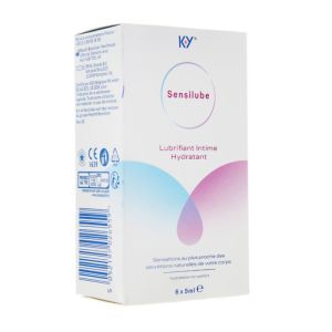 Durex - Sensilube Lubrifiant intime hydratant - 6x5ml