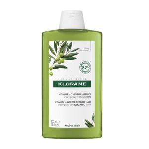 Klorane - Shampoing vitalité à l'olivier Bio cheveux affinés - 400ml