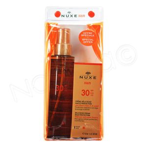 Nuxe Sun - Trousse huile bronzante + crème délicieuse SPF 30