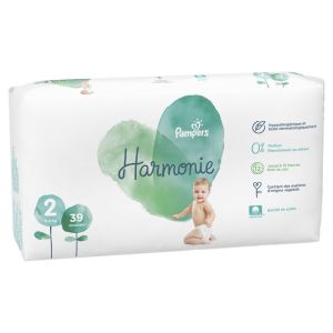 Pampers - Harmonie couches taille 2 - 4 à 8 kg