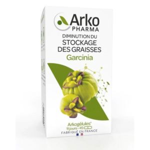 Arkopharma - Garcinia Diminution du stockage des graisses - 45 gélules