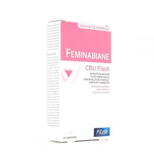 Pileje - Feminabiane CBU flash - 20 comprimés