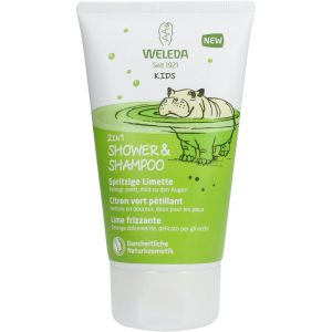 Weleda Kids - 2in1 shower & shampoo citron vert pétillant - 150 ml