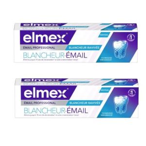 Elmex - Blancheur émail lot de 2 - 2x75mL