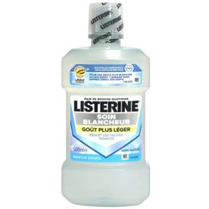 Listerine - Soin blancheur bain de bouche quotidien