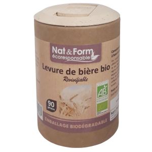 Nat & Form - Levure de bière Bio - Gélules