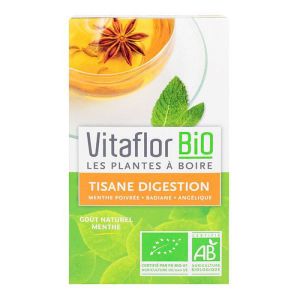 Vitaflor - Tisane digestion bio - 18 sachets