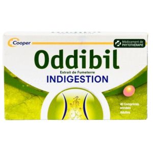 Cooper - Oddibil indigestion - 40 comprimés enrobés