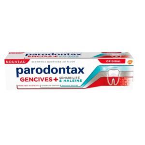Parodontax - Dentifrice quotidien au fluor gencives +sensibilité et haileine - 75ml