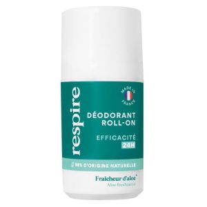 Respire - Déodorant roll-on efficacité 24H Fraîcheur d'Aloe - 50ml