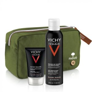 Vichy - Kit anti-irritations avec trousse Faguo éco-responsable