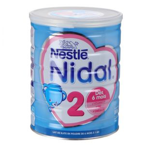 Nidal Lait en poudre 2ème âge 800g