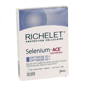 Richelet Protection Cellulaire - Selenium - ACE polyphenols Optimum 50+