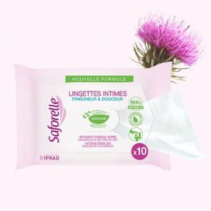 Saforelle - Lingettes intimes Fraîcheur & Douceur