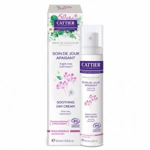 Cattier - Soin de jour apaisant Brin de douceur - 50 ml