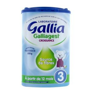 Gallia - Galliagest Croissance 3 lait en poudre
