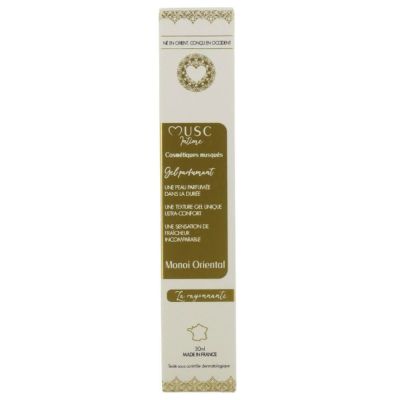 Musc intime - Gel parfumant monoi Oriental - 30 mL